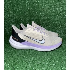 Nike Women’s Air Winflo 9 Grey Purple Running Shoes Athletic Sneakers Size 7.5